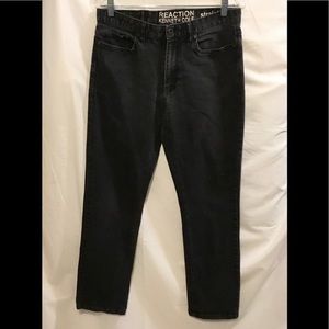 Kenneth Cole Reaction Straight Black Jeans